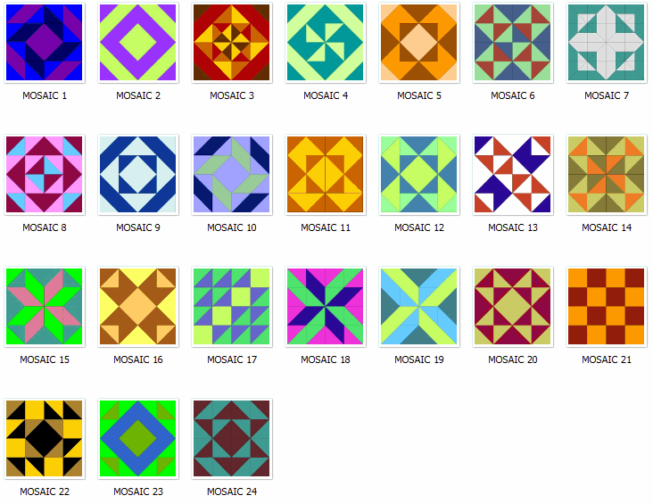 Preview The Online Quilt Block Pattern Library At Blockcrazy